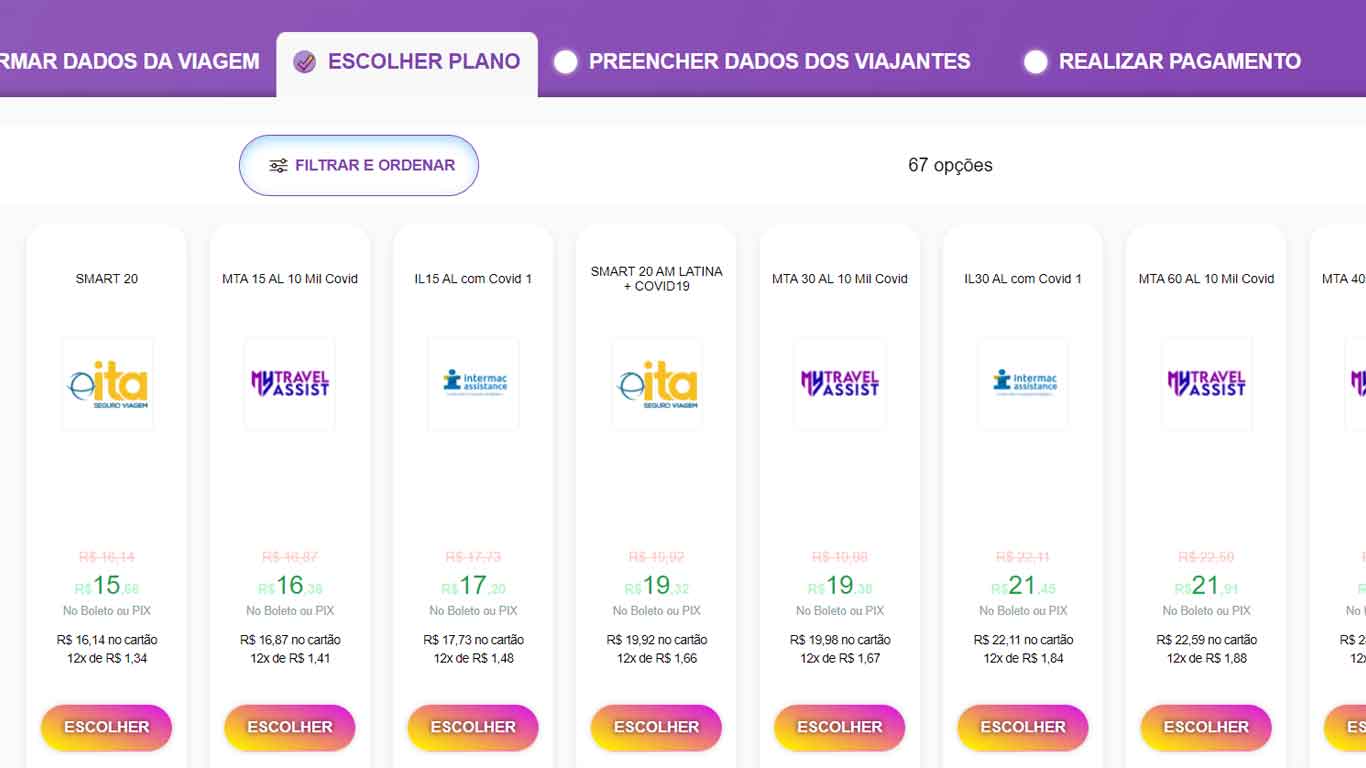 Quanto custa o seguro viagem para a Argentina?