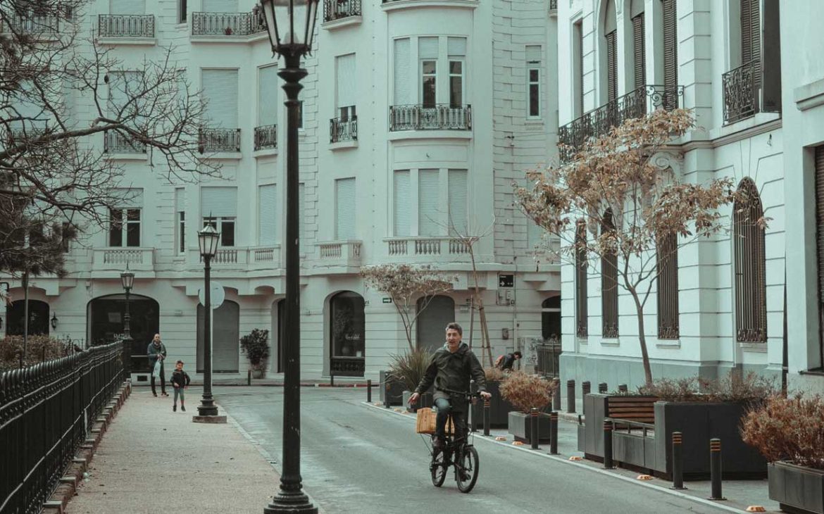 Passeio em Montevidéu de bicicleta