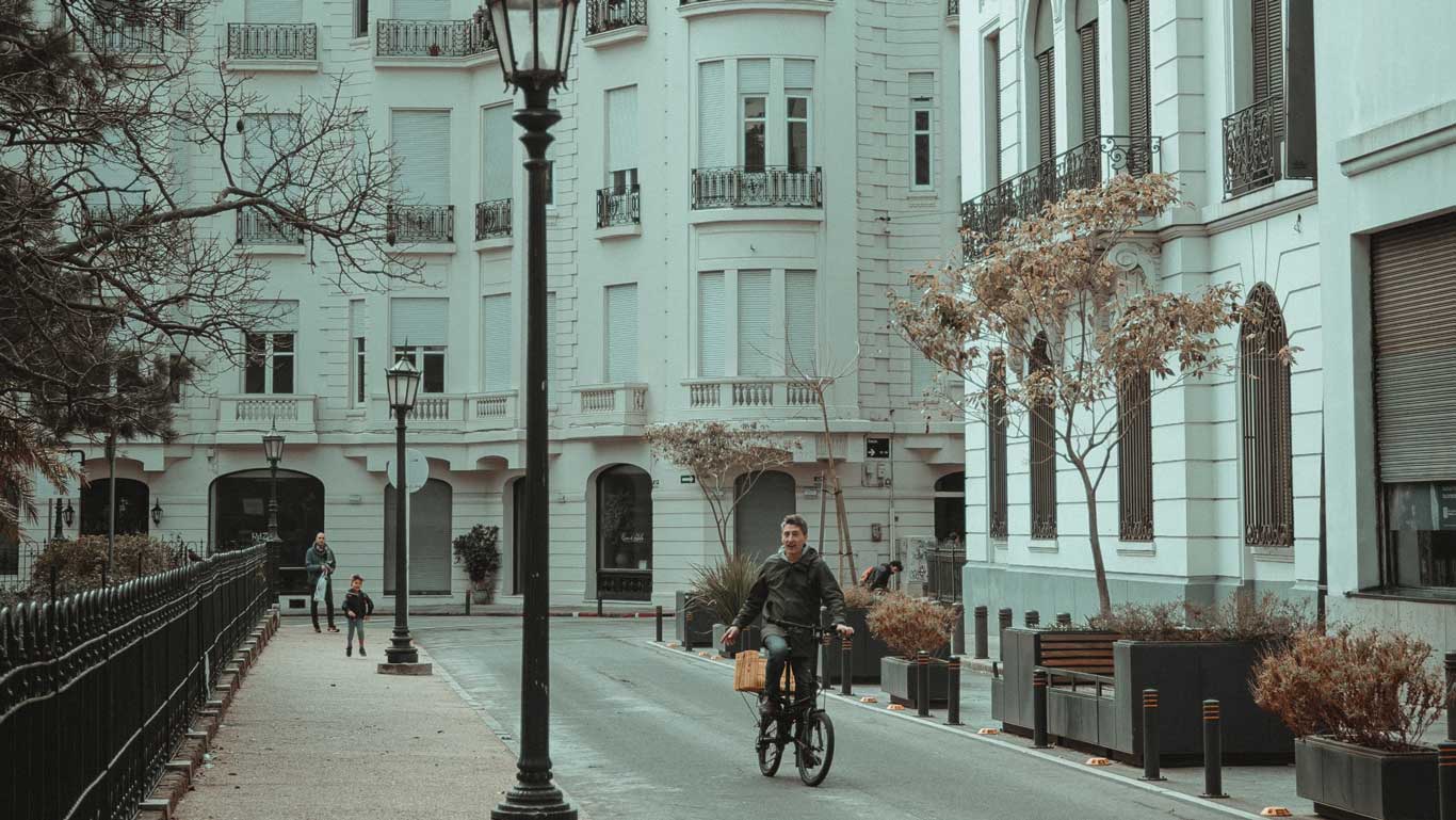 Passeio em Montevidéu de bicicleta