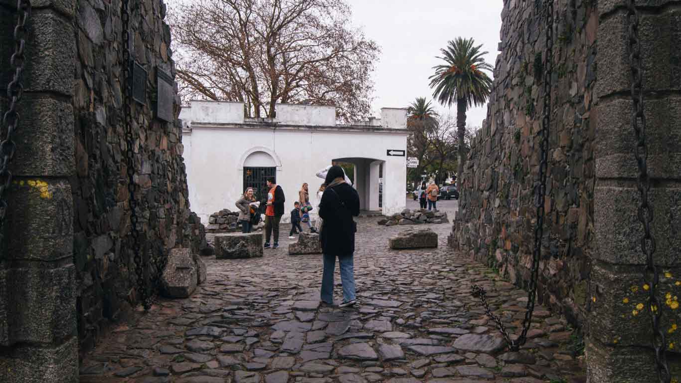 Portón del Campo em Colonia del Sacramento
