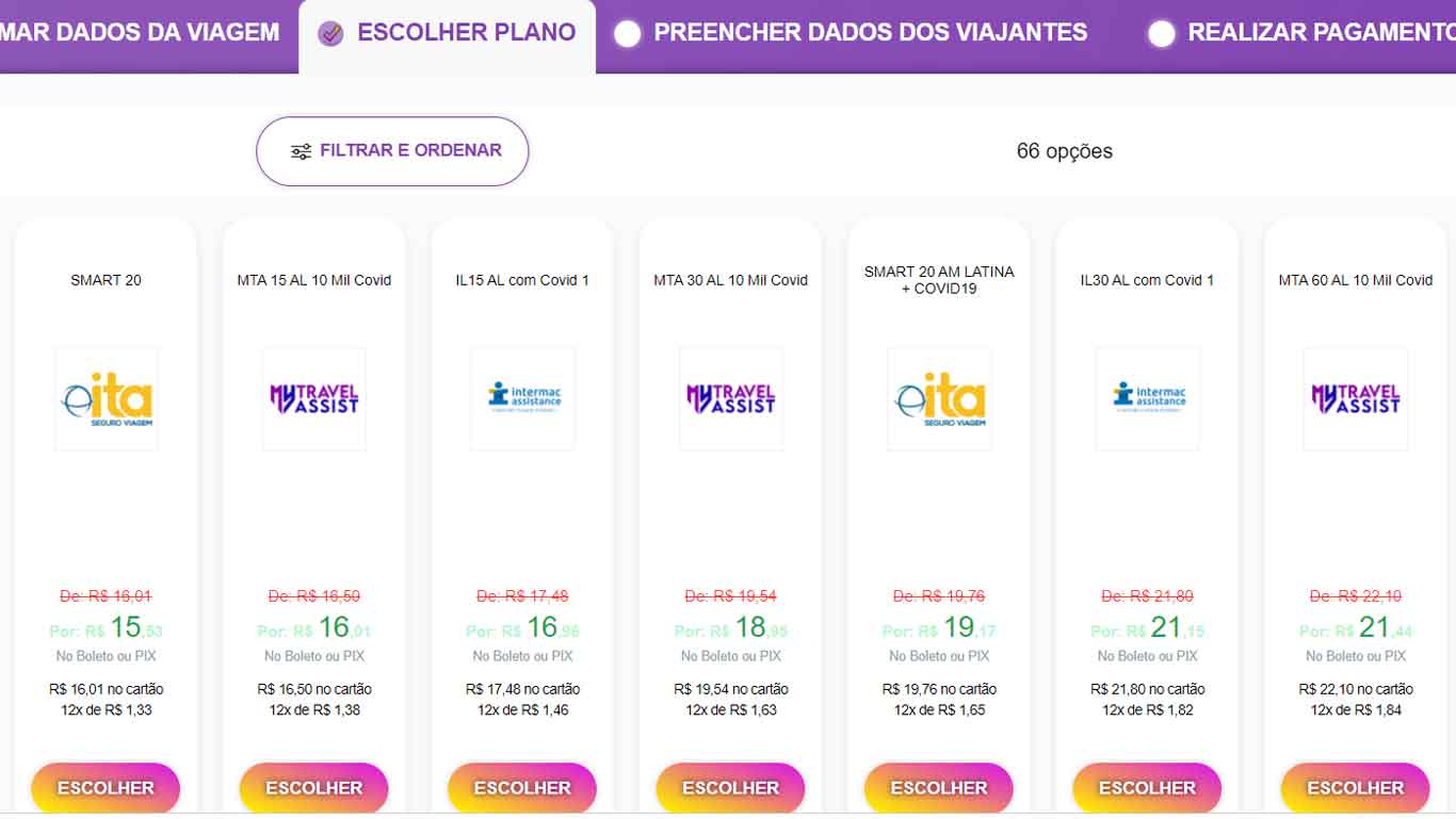 Quanto custa o seguro viagem para o Paraguai