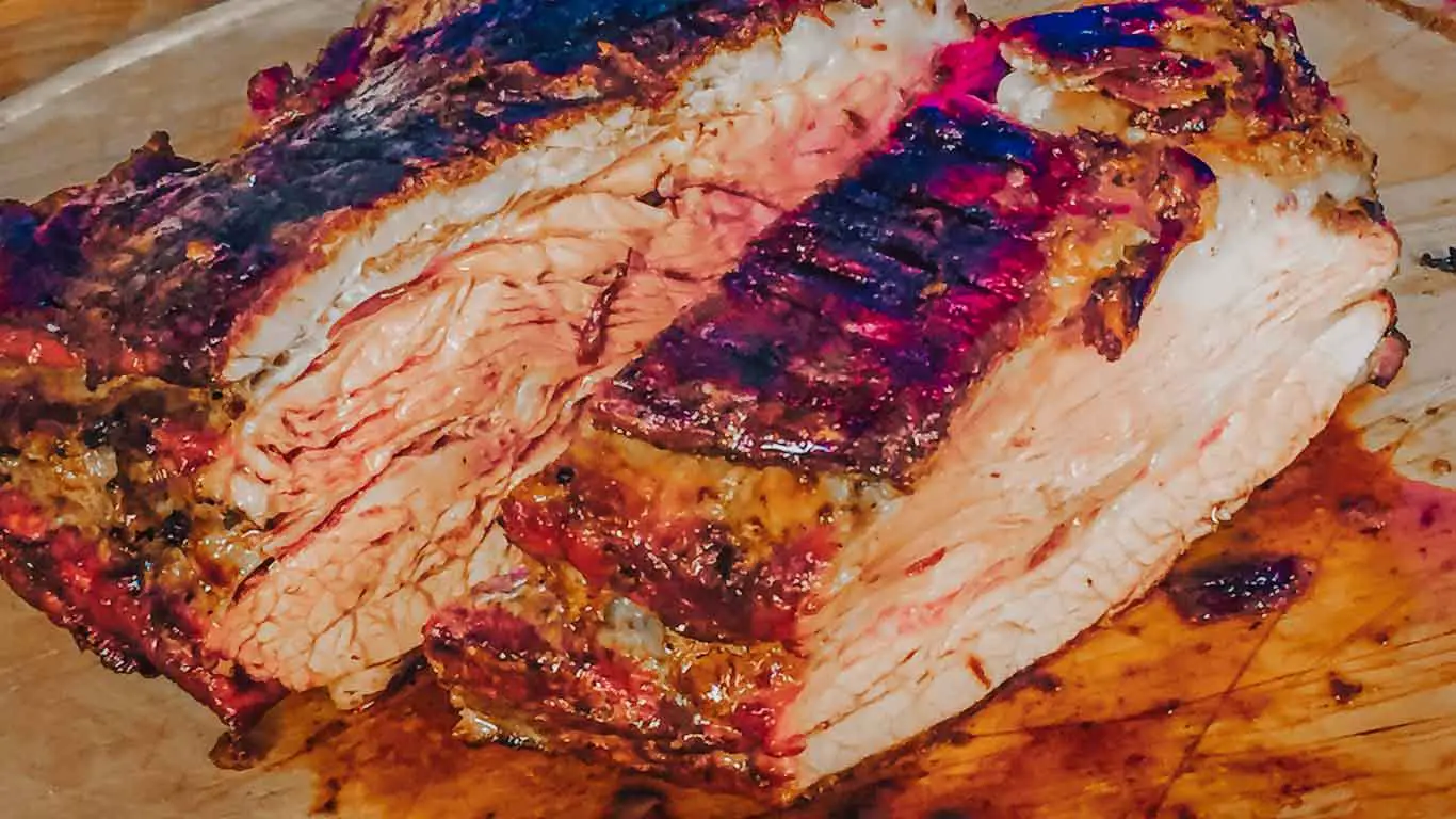 Imagem de uma autêntica peça de carne uruguaia bem suculenta.