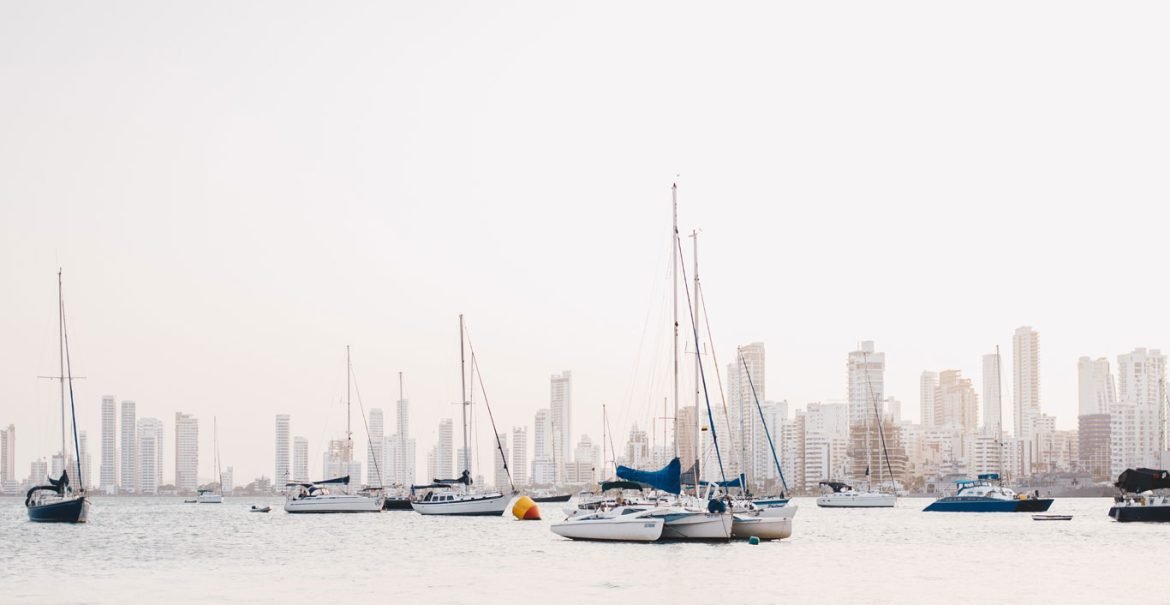 Passeio de barco em Cartagena