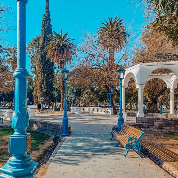 Plaza Idependencia em Mendoza. Argentina