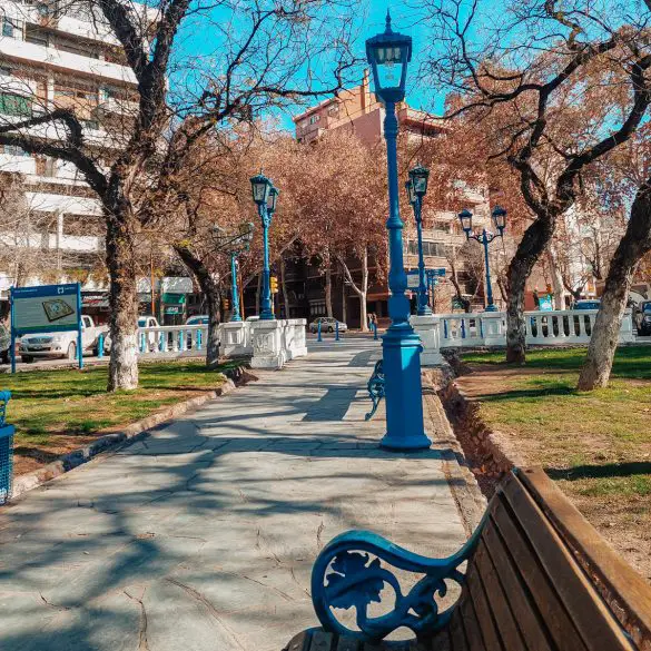 Plaza Idependencia em Mendoza. Argentina
