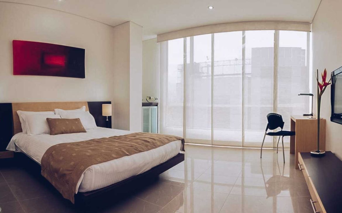 Quarto do Hotel Lincoln