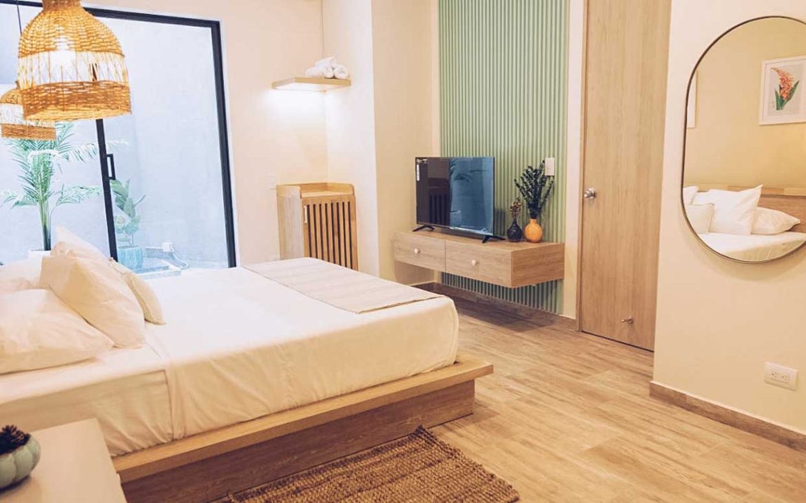 Quarto do Mythical Hotel
