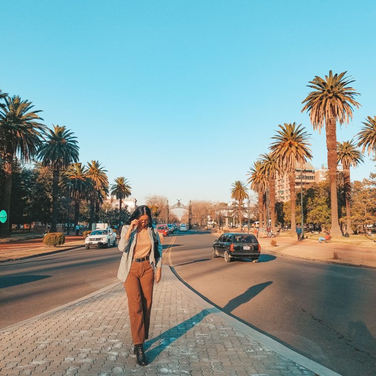 Entrada do Parque General San Martín, em Mendoza