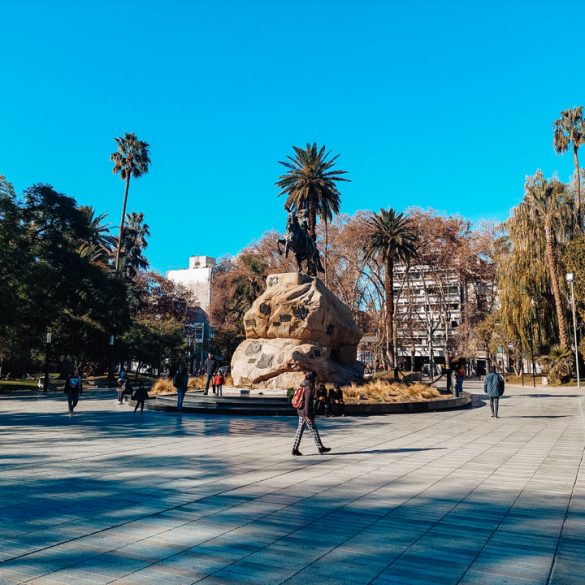 Plaza San Martín, em Mendoza (Argentina) Elas Viajando