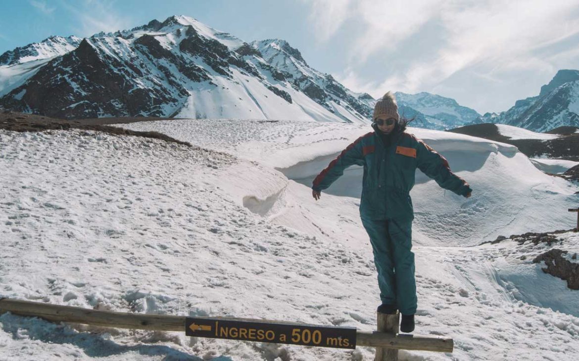 Entrada do Parque Provincial Aconcagua em Mendoza