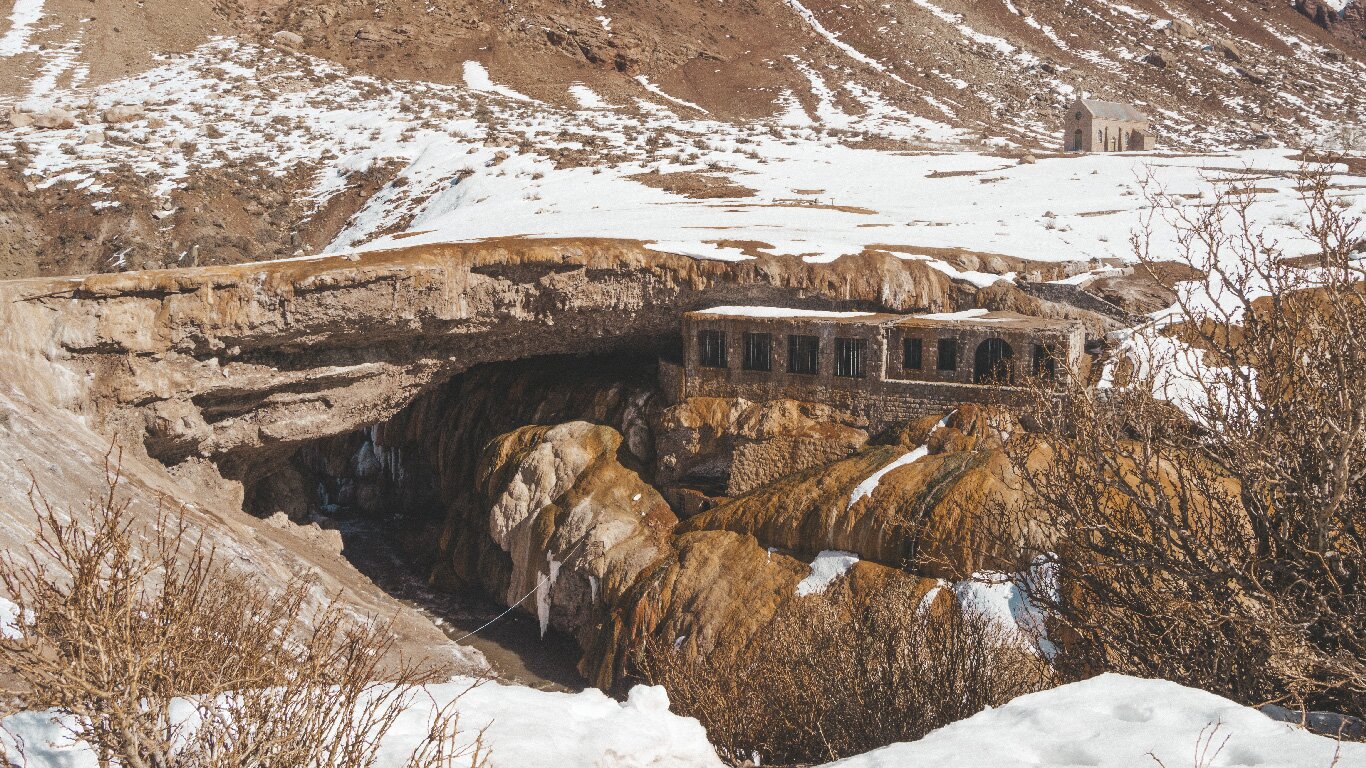 Puente del Inca em Mendoza, Argentina